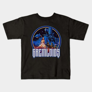 80s sci fi parody Kids T-Shirt